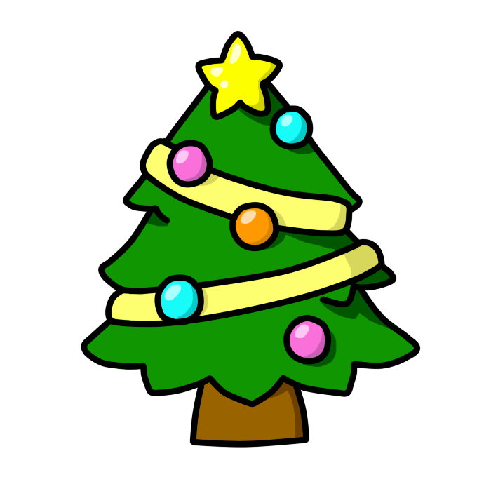 クリスマスツリー01